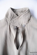 1950s wool gabardine pullover shirt