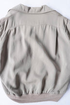 1950s wool gabardine pullover shirt