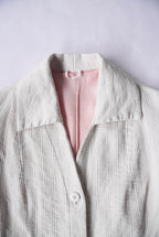 1960s cotton pique cardigan jacket