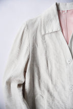 1960s cotton pique cardigan jacket