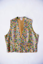 1950s Levi's short horn rame vest
