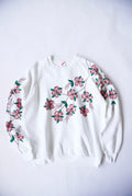 1990s flower print sweat