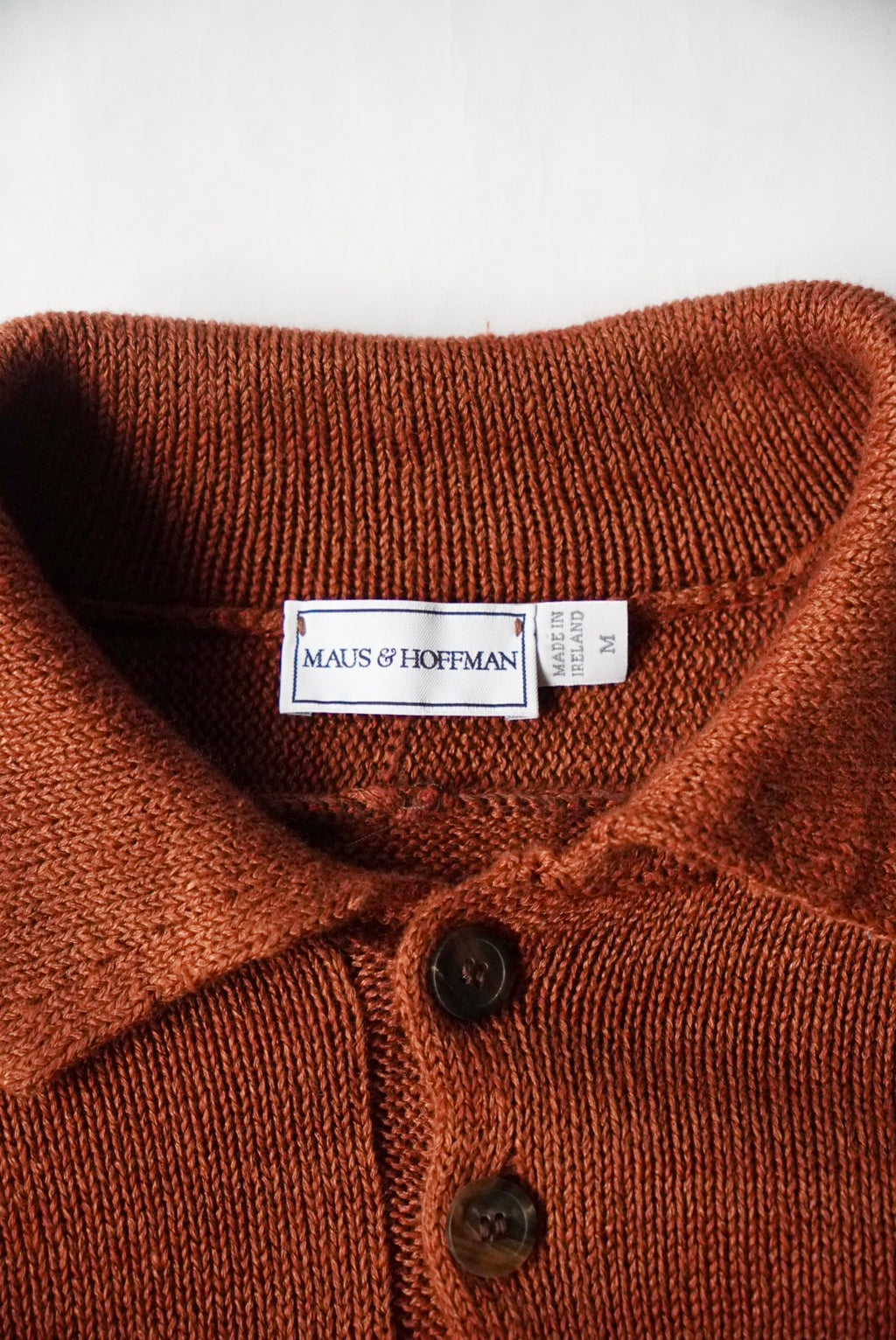 1980s MAUS＆HOFFMAN linen knit polo