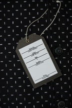 【Exclusive】STEAF RADIANCE WORK SHIRT "LAMP BLACK"