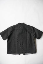 【Exclusive】STEAF RADIANCE WORK SHIRT "LAMP BLACK"