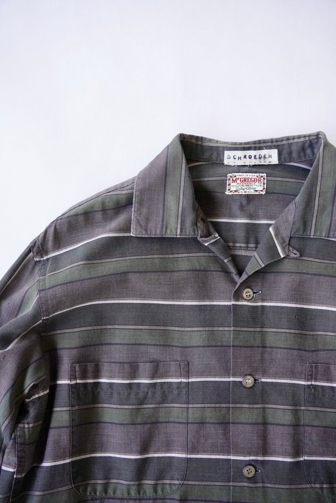 1960s McGREGOR mulch border shirt