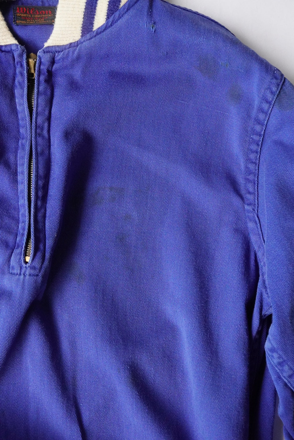 1940s Wilson half zip sports jacket