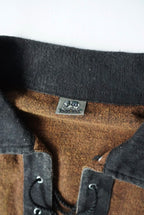 1990s race up shirt