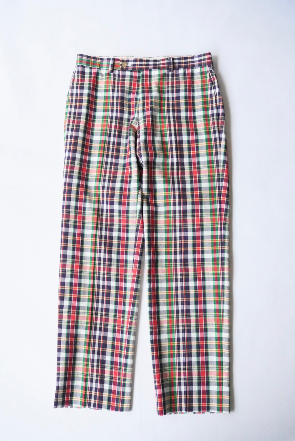 2000s LAUREN RALPH LAUREN madras check pants