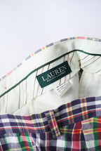 2000s LAUREN RALPH LAUREN madras check pants