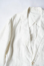 2000s ZEGNA linen tailored jacket