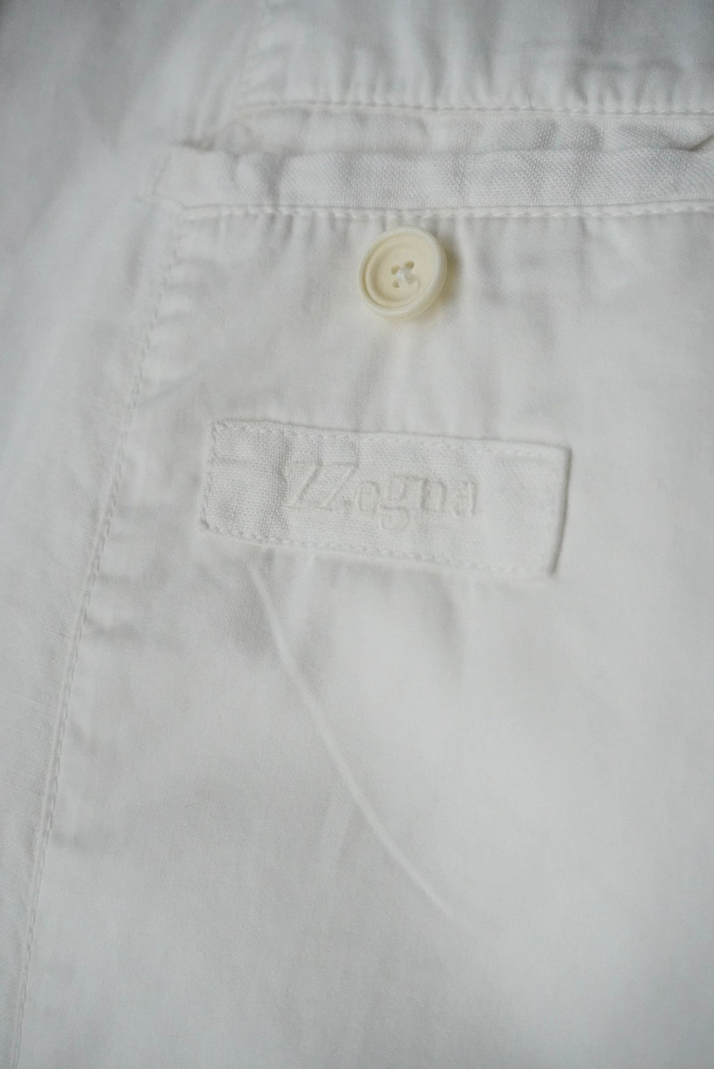 2000s ZEGNA linen tailored jacket