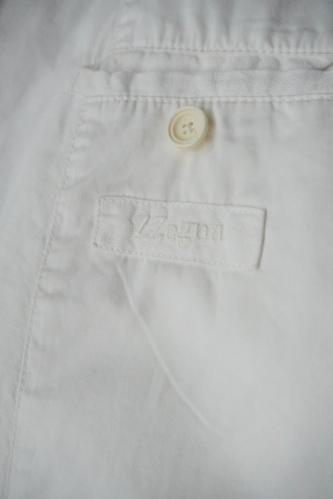 2000s ZEGNA linen tailored jacket