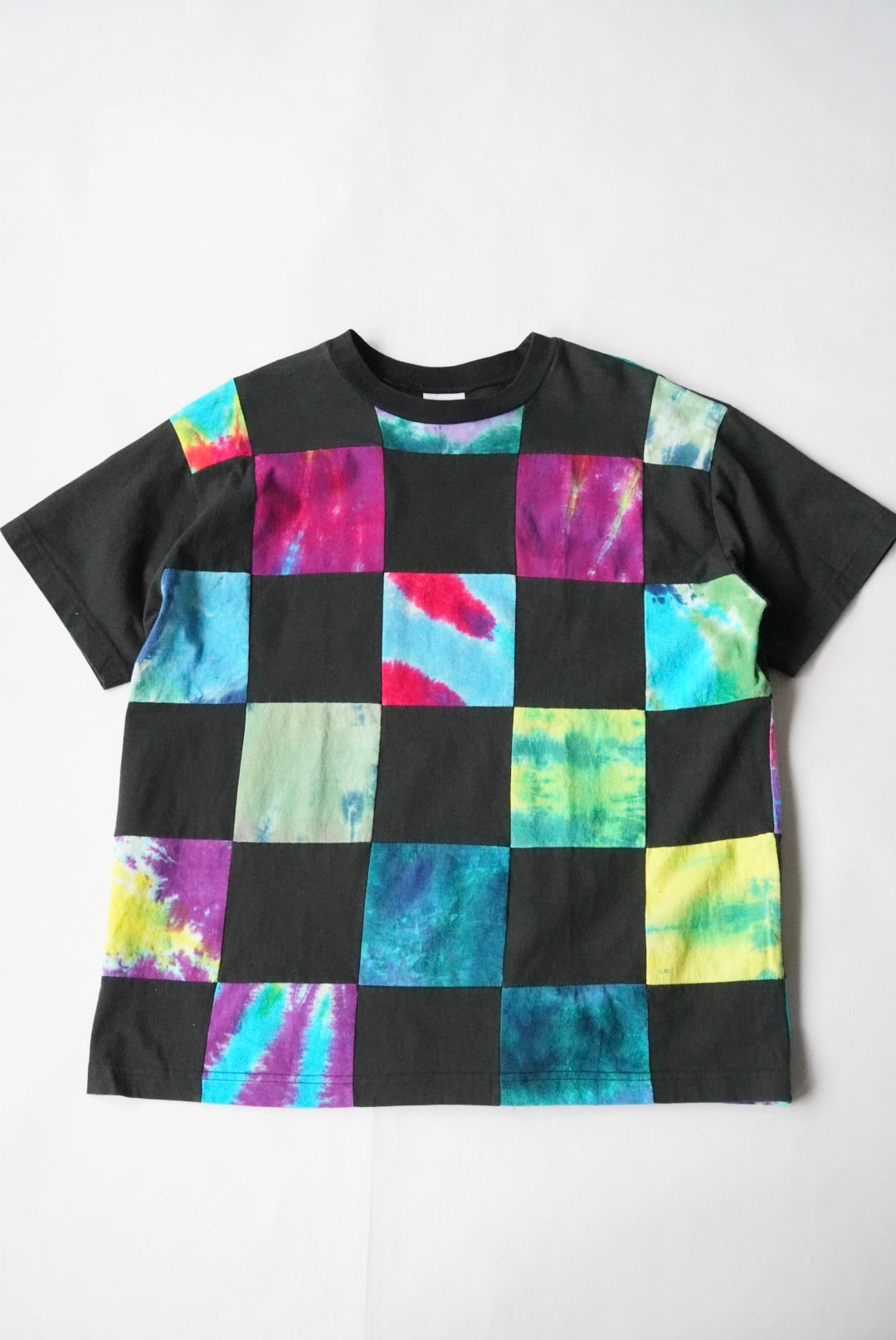 1990s panel tie dye tee