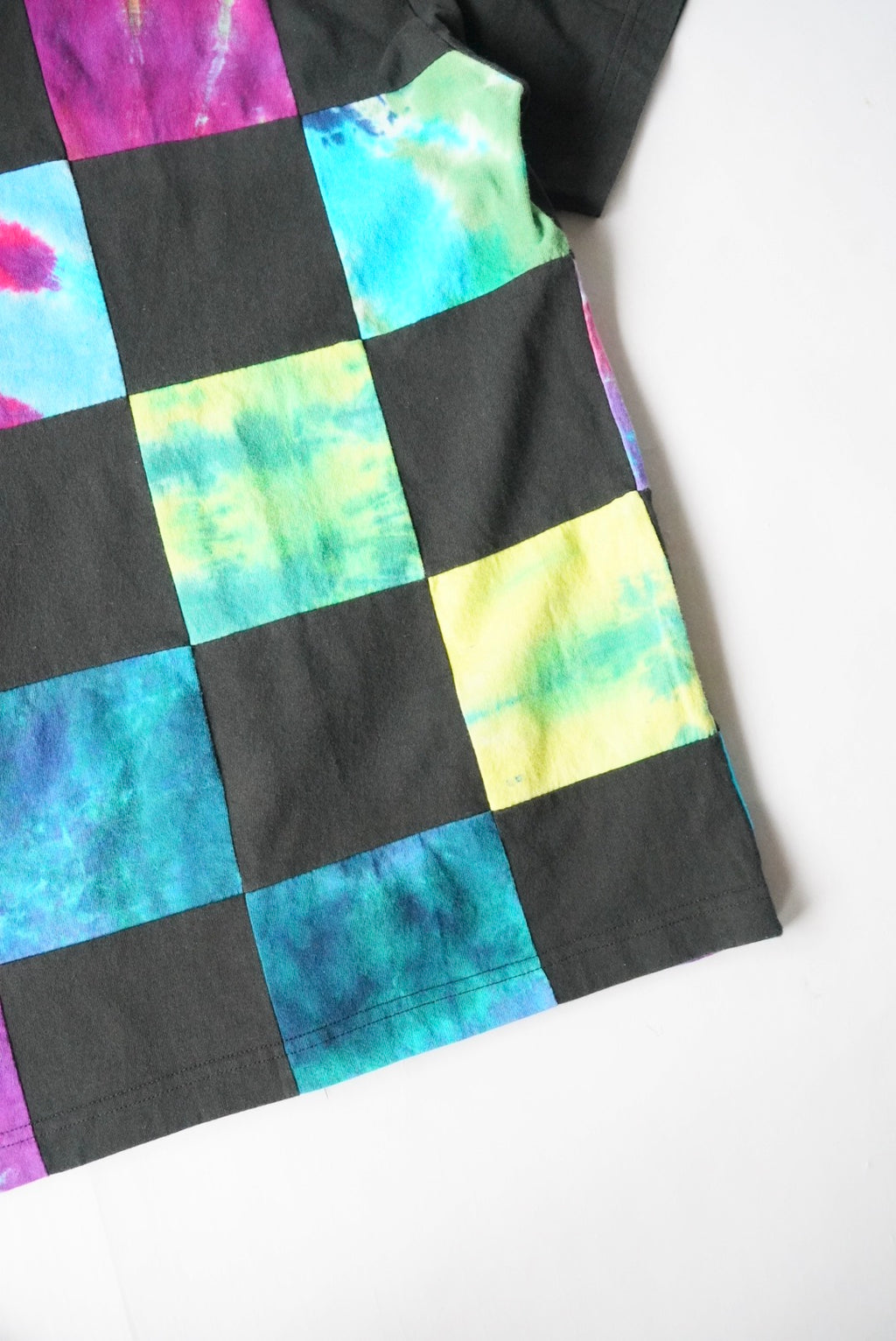 1990s panel tie dye tee