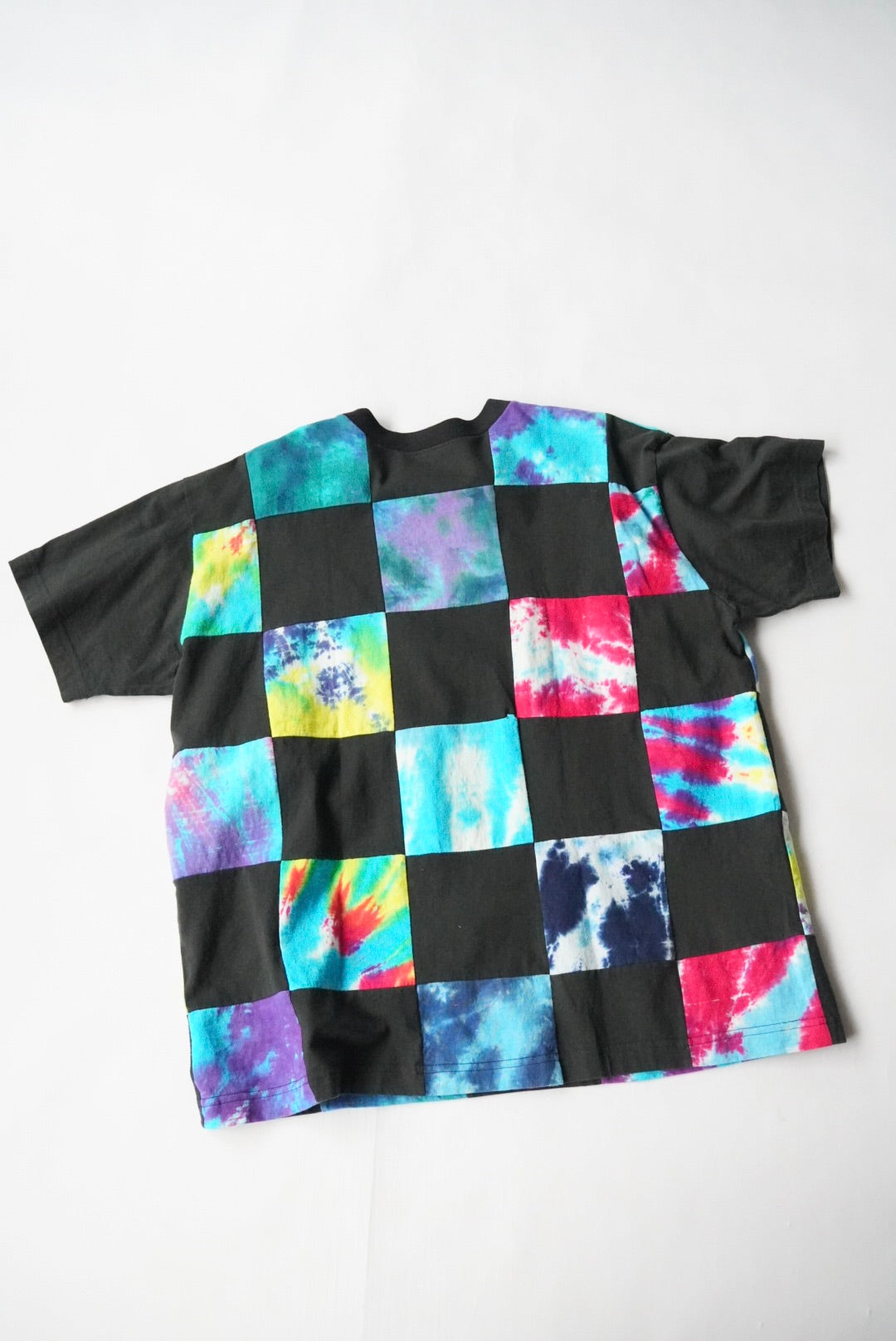 1990s panel tie dye tee
