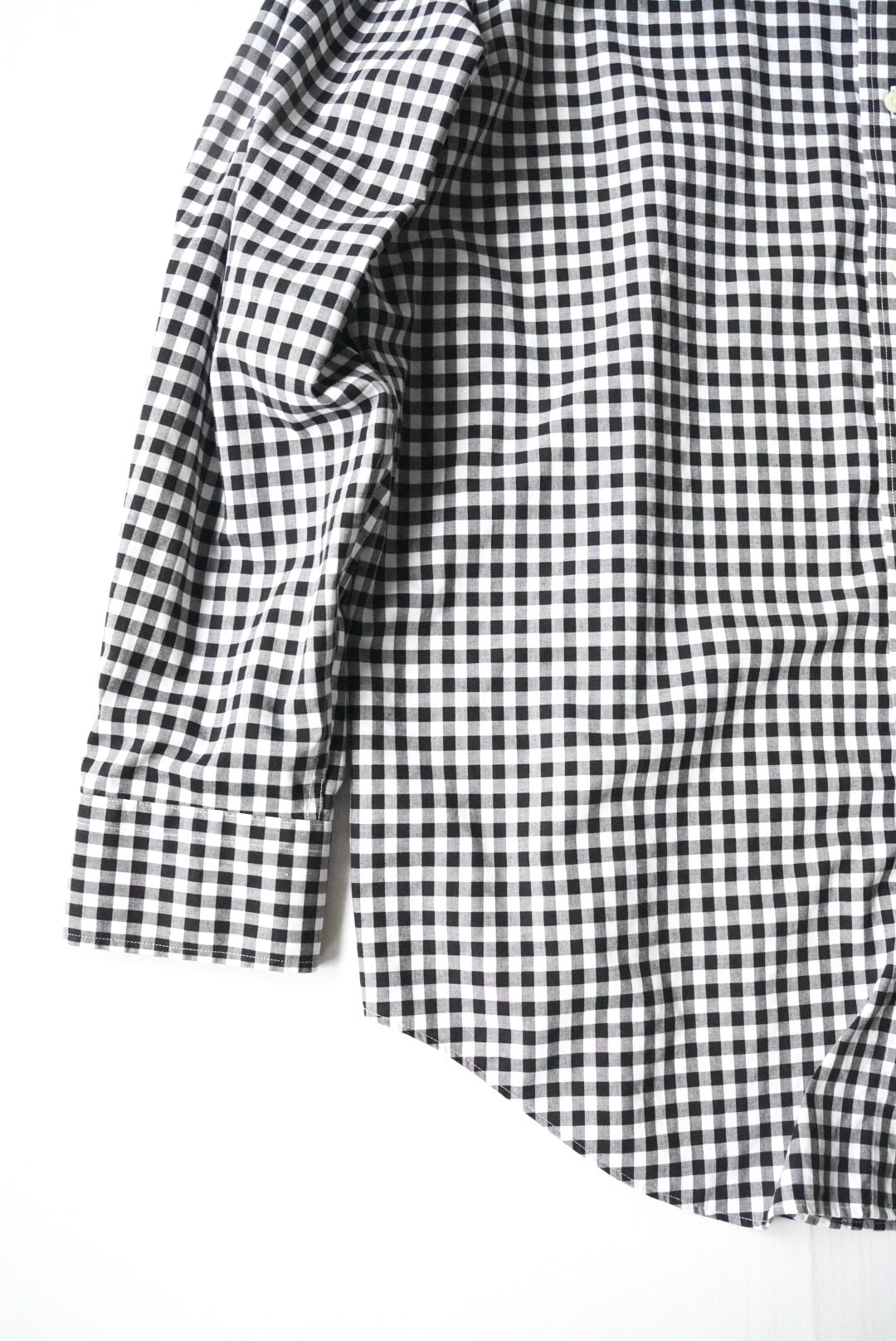 1990s LAUREN RALPH LAUREN gingham check dress  shirt