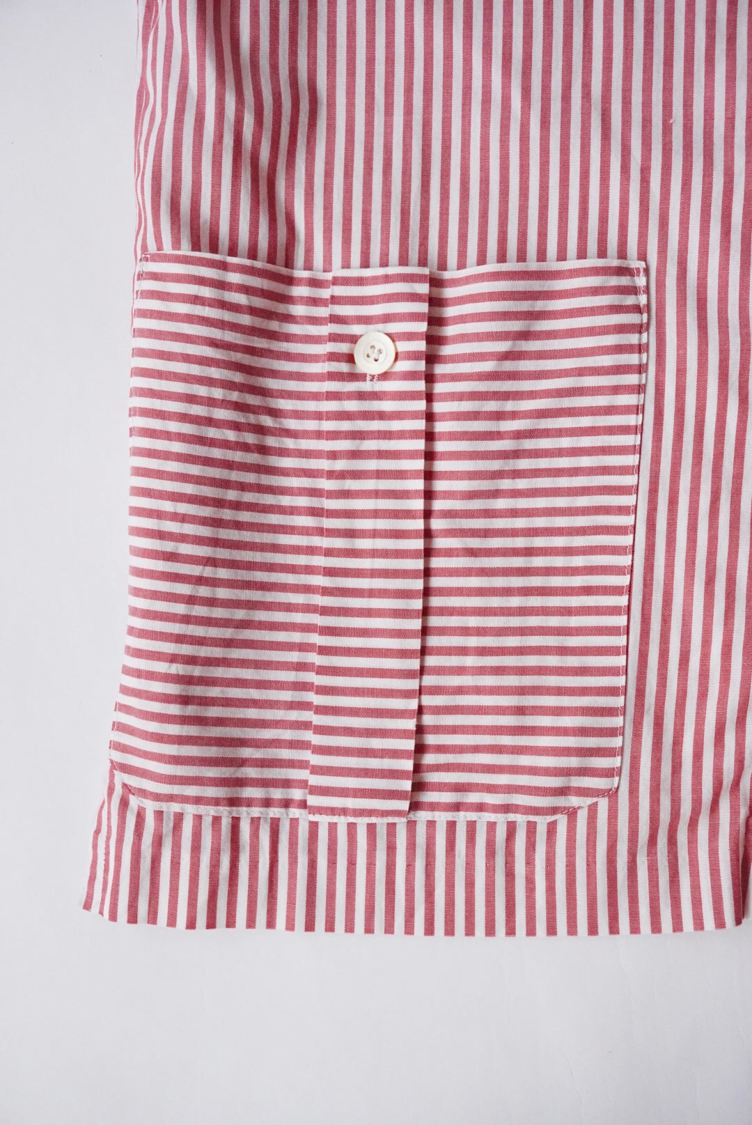 1970s s/s stripe jacket type  shirt