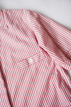 1970s s/s stripe jacket type  shirt
