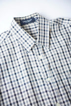 1990s YSL s/s gingham check  shirt