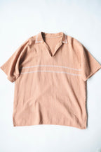 1990s embroidery s/s  skipper shirt