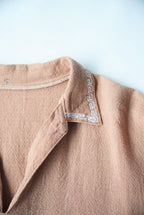 1990s embroidery s/s  skipper shirt