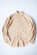 1970s cotton poly dot shirt