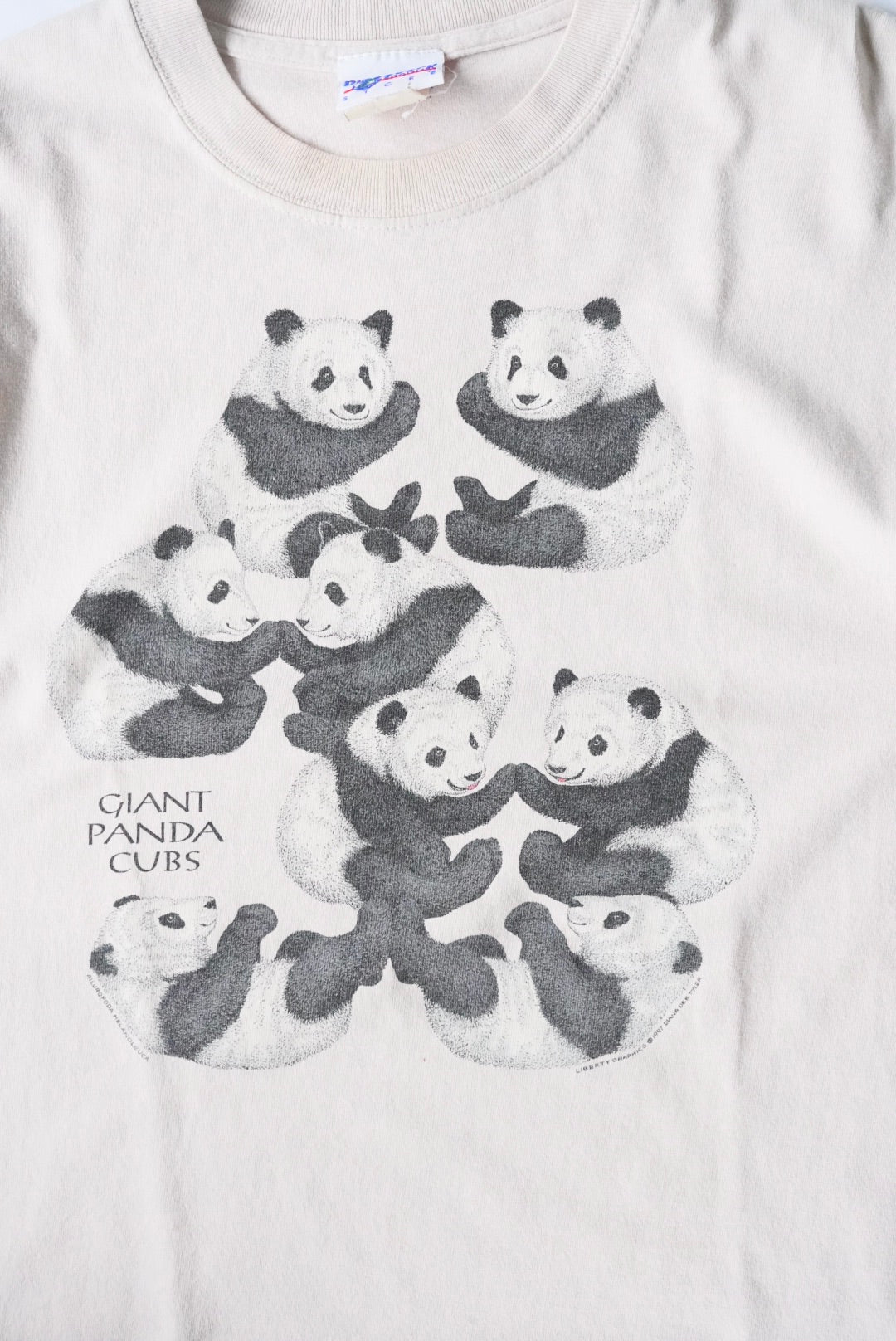 1990s pandas print tee