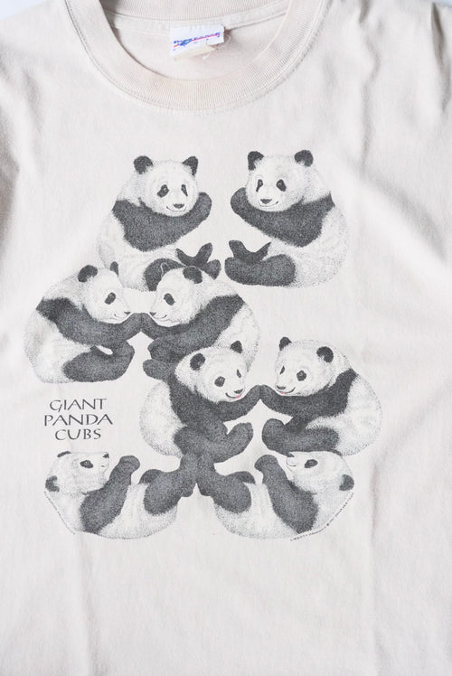 1990s pandas print tee