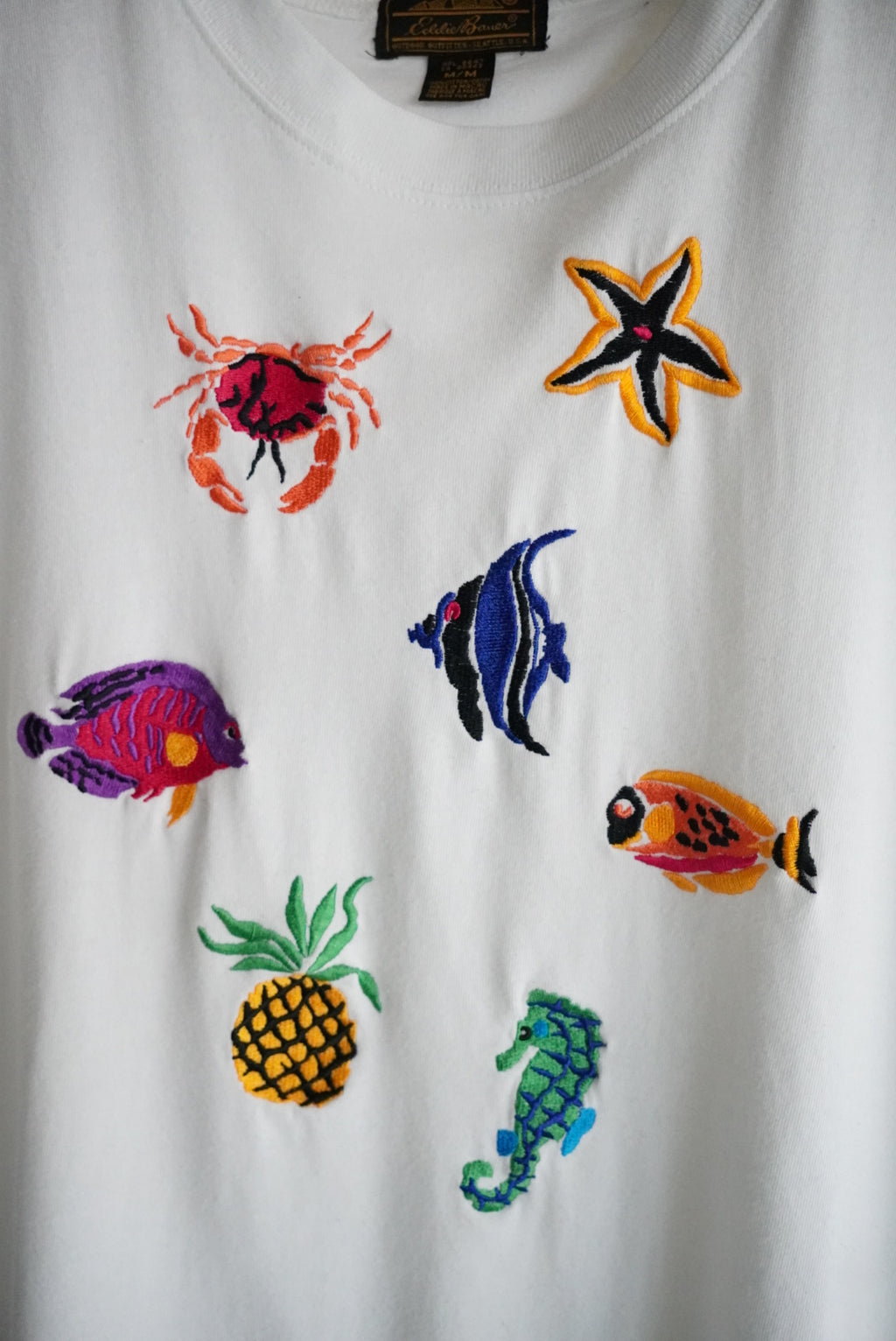 1980s Eddie Bauer embroidery tee
