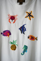 1980s Eddie Bauer embroidery tee