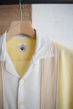 1960s rayon pattern shirt jac