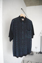 1980s s/s rayon pattern shirt