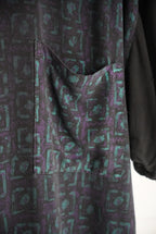 1980s s/s rayon pattern shirt