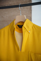 1970s fake layered s/s button down shirt