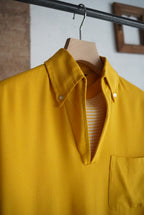 1970s fake layered s/s button down shirt