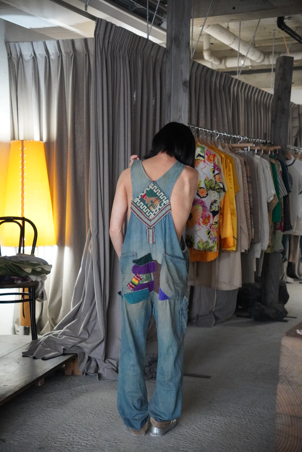 1970s BIG MAC  custom denim overall