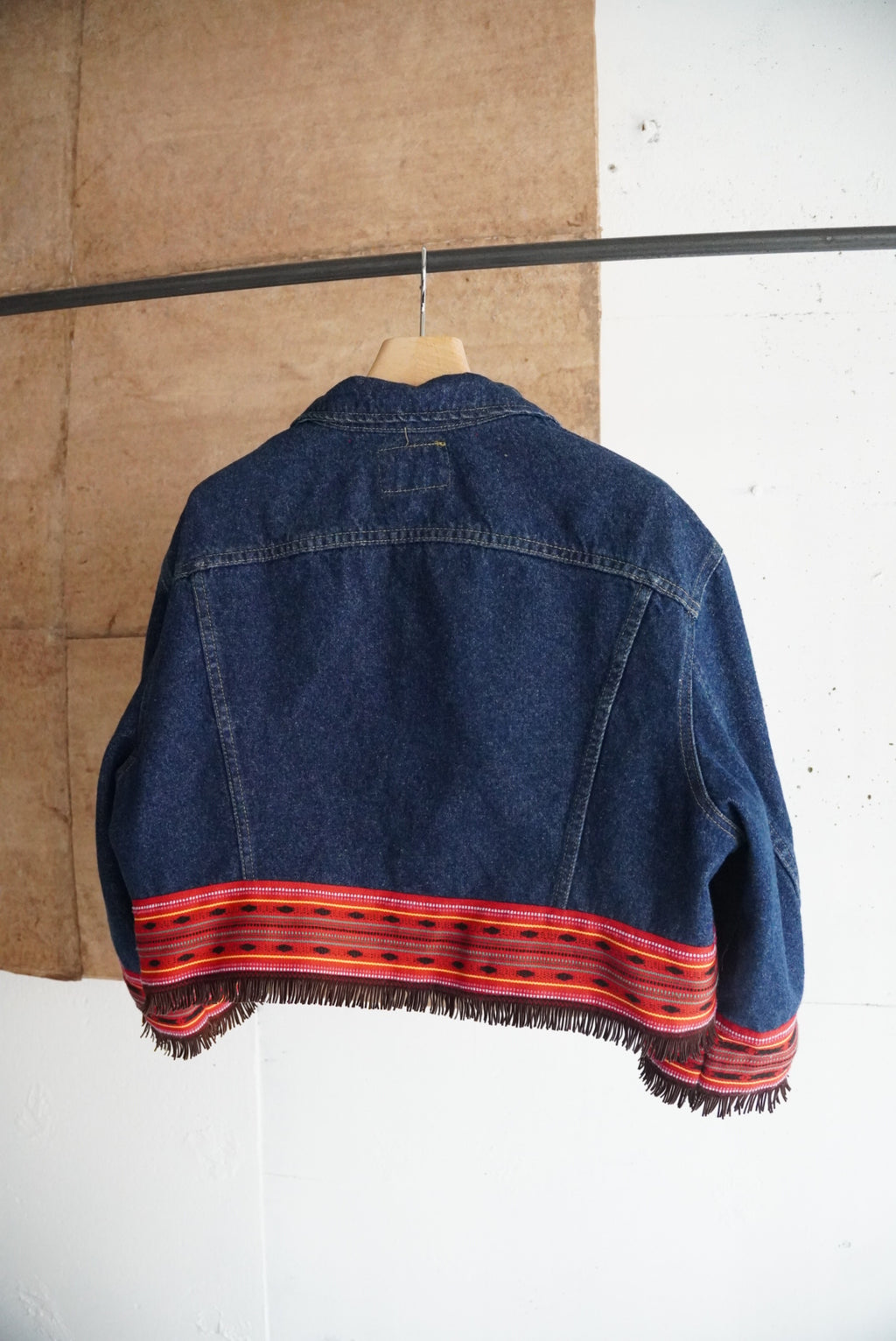 1980s Lee custom denim tracker jacket
