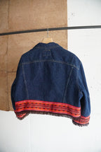 1980s Lee custom denim tracker jacket