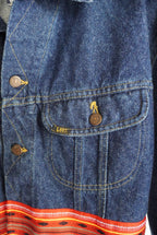 1980s Lee custom denim tracker jacket