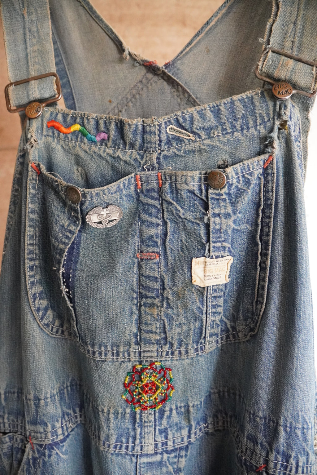1970s BIG MAC  custom denim overall