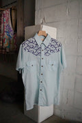 1980s embroidery s/s shirt
