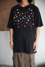 1990s Guatemala embroidery tee "ster"