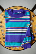 1980s HANG TEN long sleeve border tee