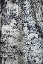 1970s jungle pattern pajama shirt