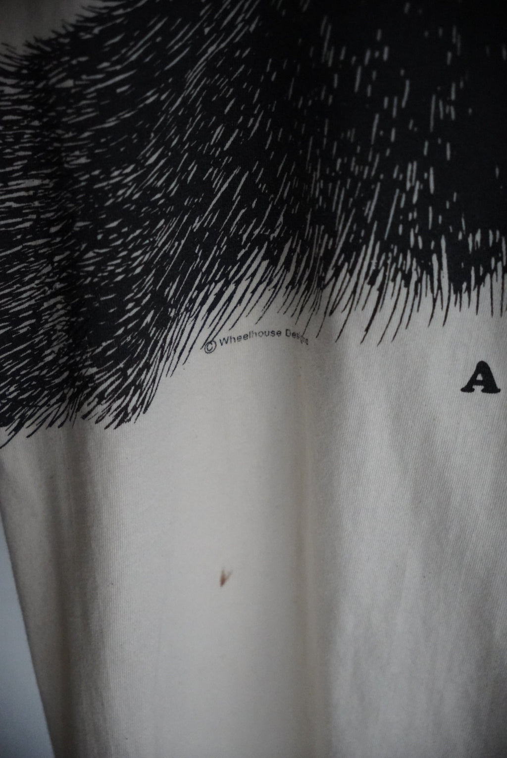 1990s hug bear tee