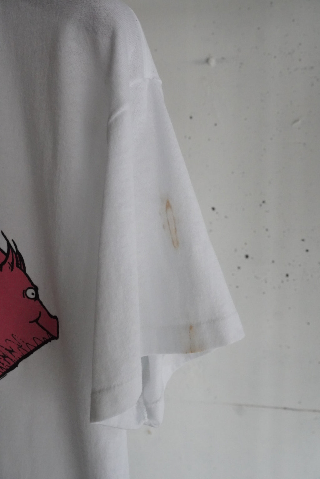 1980s pig print tee