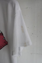 1980s pig print tee