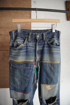 1970s Levi's BIG E custom denim pants
