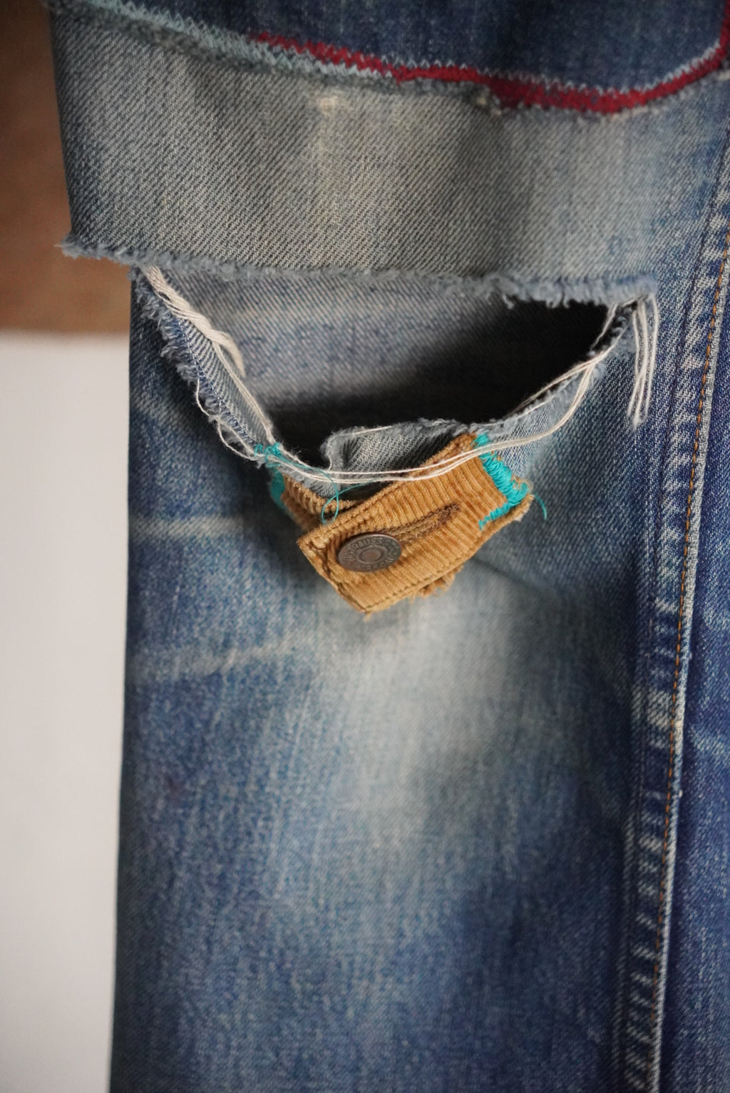 1970s Levi's BIG E custom denim pants
